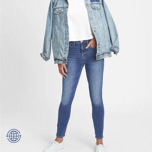 Gap True Skinny High Rise Jeans